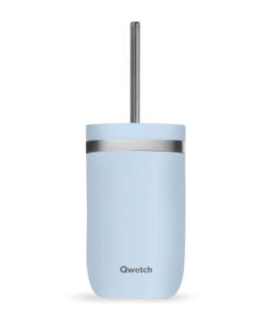 Qwetch Cold cup isotherme inox pastel bleu 470ml